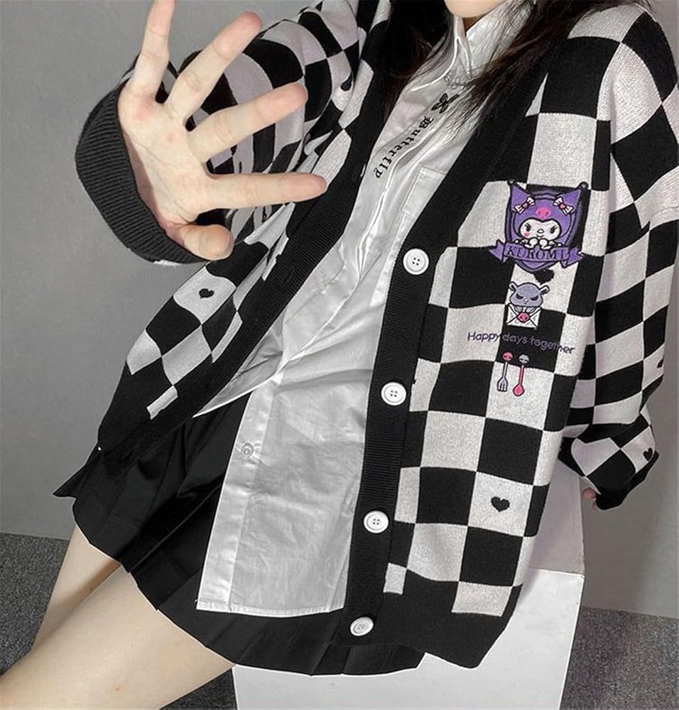 WANHONGYUE Cardigan Sweaters for Women Girls Long Sleeve